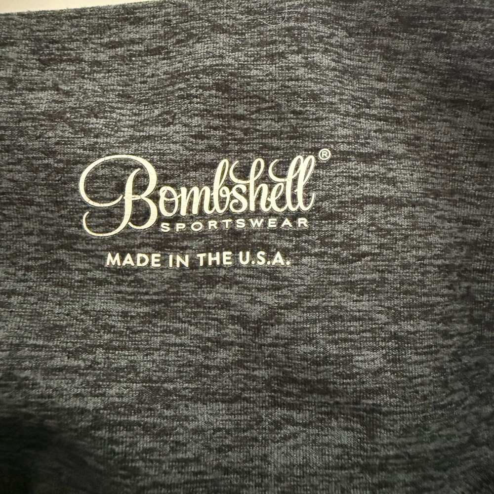 Bombshell Thrive Leggings with Pockets High Waist Gray XS - Picture 9 of 12